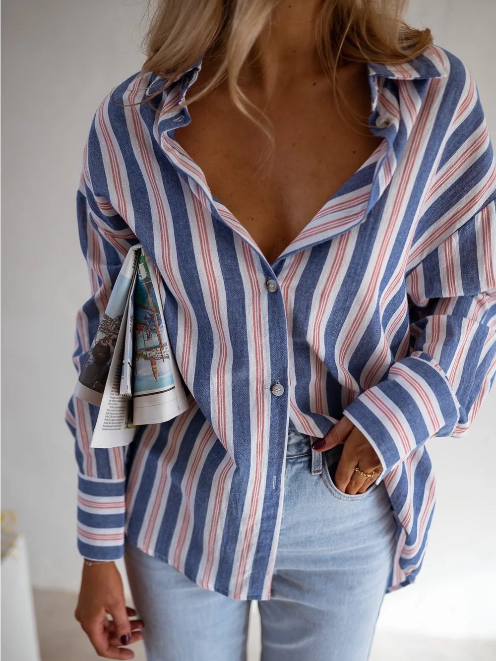 French Style Button-Down